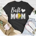 Ball Mom Baseball Softball Mom T-shirt Personalized Gifts