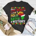 Black History Month One Month Cant Hold Our History T-shirt Personalized Gifts