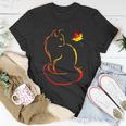 Cat Leaf Fall Hello Autumn For Cute Kitten T-Shirt Personalized Gifts