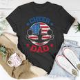 Cheer Dad Proud Fathers Day Cheerleading Girl Competition Unisex T-Shirt Unique Gifts
