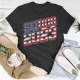 Class Of 2023 Usa Senior 2023 American Flag Unisex T-Shirt Funny Gifts
