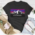 Colorado Mountains Outdoor Flag Mcma Unisex T-Shirt Unique Gifts