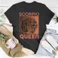 Cool Retro Scorpio Queen Afro Woman Unisex T-Shirt Unique Gifts