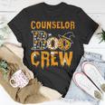 Counselor Teacher Boo Crew Halloween Counselor Teacher Unisex T-Shirt Funny Gifts