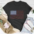 Cow American Flag Us 4Th Of July Farm Unisex T-Shirt Unique Gifts