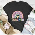 Cute Rainbow Teacher Life Teacher Last Day Of School Unisex T-Shirt Unique Gifts
