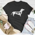 Dachshund Papa Dog Cute Puppy Doggie Animal Lover Doxie Dad Gift Unisex T-Shirt Unique Gifts