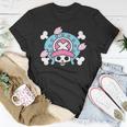Doctor Reindeer Chop Cotton Candy Pirate Flag Jolly Roger Unisex T-Shirt Unique Gifts