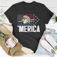 Eagle Mullet 4Th Of July Gift Usa American Flag Merica Cool Gift Unisex T-Shirt Unique Gifts