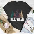 Ell Team Leopard Back To School Teachers Students Great Gift Unisex T-Shirt Unique Gifts