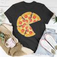 Family Matching Pizza With Missing Slice Parents Tshirt Unisex T-Shirt Unique Gifts