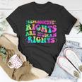 Feminist Aesthetic Reproductive Rights Are Human Rights Unisex T-Shirt Unique Gifts
