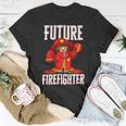 Firefighter Future Firefighter For Young Girls Unisex T-Shirt Funny Gifts