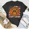 Firefighter The Legend Has Retired Fireman Firefighter Unisex T-Shirt Funny Gifts