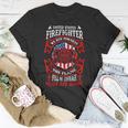 Firefighter United States Firefighter We Run Towards The Flames Firemen _ V4 Unisex T-Shirt Funny Gifts