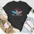 Funny 4Th Of July American Eagle Unisex T-Shirt Unique Gifts