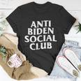 Funny Anti Biden Anti Biden Social Club Unisex T-Shirt Unique Gifts