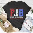 Funny Anti Biden Fjb Lets Go Brandon Joe Biden Chant Design Unisex T-Shirt Unique Gifts