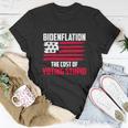 Funny Bidenflation The Cost Of Voting Stupid Anti Biden Unisex T-Shirt Unique Gifts