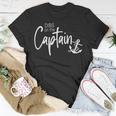 Funny Captain Wife Dibs On The Captain V2 Unisex T-Shirt Funny Gifts
