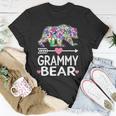 Funny Grammy Bear Mothers Day Floral Matching Family Outfits Unisex T-Shirt Unique Gifts