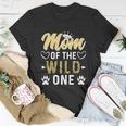 Funny Mom Of The Wild One 1St Birthday Matching Family Unisex T-Shirt Unique Gifts