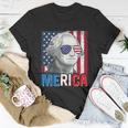 George Washington 4Th Of July Merica Men Women American Flag Unisex T-Shirt Unique Gifts