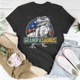 Grandpa Saurus Dinosaur Rex American Flag Matching T-shirt Personalized Gifts Grandpa Saurus Dinosaur Rex American Flag Matching T-shirt Personalized Gifts