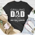 Grilling Dad Fathers Day Grilling Cool Dad Fathers Day T-Shirt Personalized Gifts