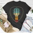 Guitar Pick Guitarist Acoustic Guitar Player Musician Retro T-shirt Personalized Gifts