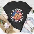 Happy 4Th Of July American Flag Plus Size Shirt For Men Women Family And Unisex Unisex T-Shirt Unique Gifts