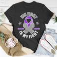 His Fight Is My Fight Alzheimers Awareness Unisex T-Shirt Unique Gifts