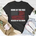 Home Of The Free American Flag Shirts Boys Veterans Day T-shirt Personalized Gifts