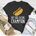 Hot Dog Eating Champion Fast Food Unisex T-Shirt Unique Gifts
