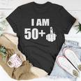 I Am 51 Middle Finger Funny 51St Birthday Unisex T-Shirt Unique Gifts