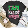 I Am Black History Aka Black History Month 2022 Men Women T-shirt Graphic Print Casual Unisex Tee Personalized Gifts