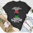 Juneteenth 1865 American African Freedom Day Unisex T-Shirt Unique Gifts
