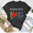 Kindergarten Rocks Toddlers Teacher Appreciation Last Day Cool Gift Unisex T-Shirt Unique Gifts
