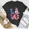 Love Gnome Usa Flag 4Th Of July Funny Unisex T-Shirt Unique Gifts