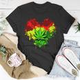 Love Weed Medical Marijuana Tshirt Unisex T-Shirt Unique Gifts