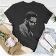 Malcolm X Black And White Portrait Tshirt Unisex T-Shirt Unique Gifts