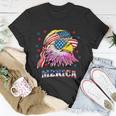 Merica Bald Eagle Mullet American Flag 4Th Of July Gift Unisex T-Shirt Unique Gifts