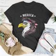 Merica Funny Gift Funny Eagle Mullet Funny Gift 4Th Of July Funny Gift Patriotic Unisex T-Shirt Unique Gifts