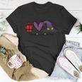Peace Love Witch Heart Witch Hat Halloween Quote Unisex T-Shirt Unique Gifts