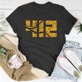 Pittsburgh 412 Map V2 T-shirt Personalized Gifts