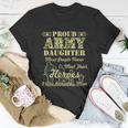 Proud Army Daughter Gift Unisex T-Shirt Unique Gifts