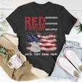 Red Friday Remember Until They Come Home Unisex T-Shirt Unique Gifts