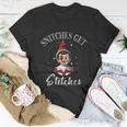 Snitches Get Stitches Tshirt V2 Unisex T-Shirt Unique Gifts