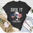 Suck It England Funny 4Th Of July George Washington Unisex T-Shirt Unique Gifts