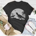 T-Rex In The Moon Unisex T-Shirt Unique Gifts